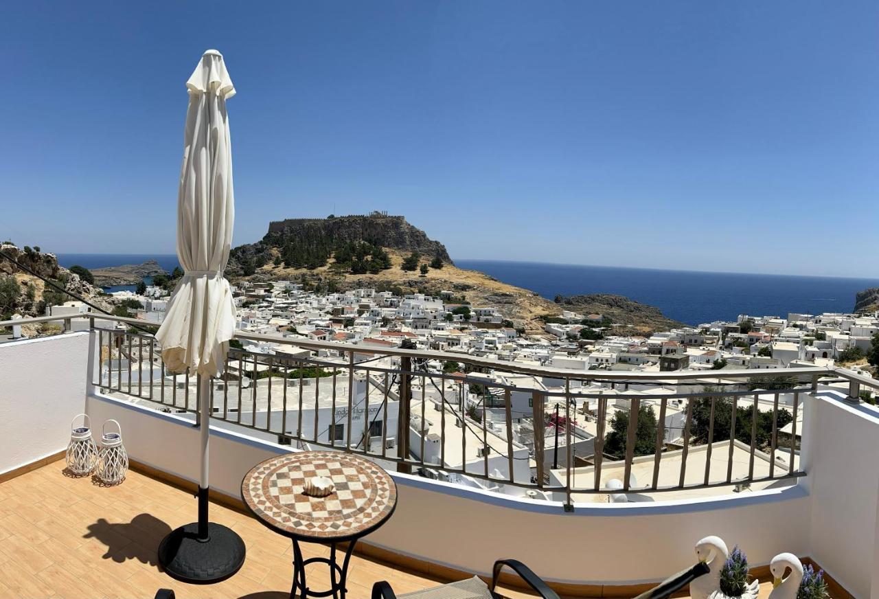 Lindos Anatoli Luxury Villa Exterior foto